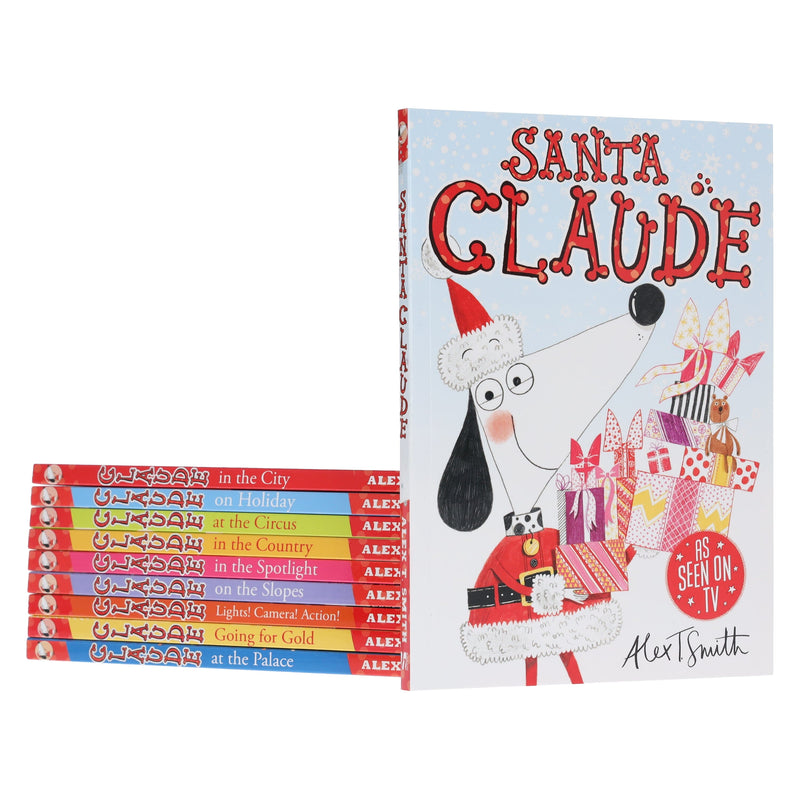 Claude Complete Collection Rather Smashing Adventures by Alex T. Smith 10 Books Box Set - Ages 5-9 - Paperback 5-7 Hachette