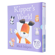 Kipper's World Collection by Mick Inkpen (Kipper the Dog) 10 Books Box Set - Ages 3-5 - Paperback B2D DEALS Hachette