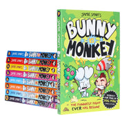 Bunny vs Monkey Series By Jamie Smart 9 Books Collection Set - Ages 7-9 - Paperback B2D DEALS David Fickling Books