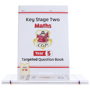 CGP KS2 (Year 5) Targeted Question and Practice Bundle 4 Books Collection Set - Ages 9-10 - Paperback 9-14 Coordination Group Publications Ltd (CGP)