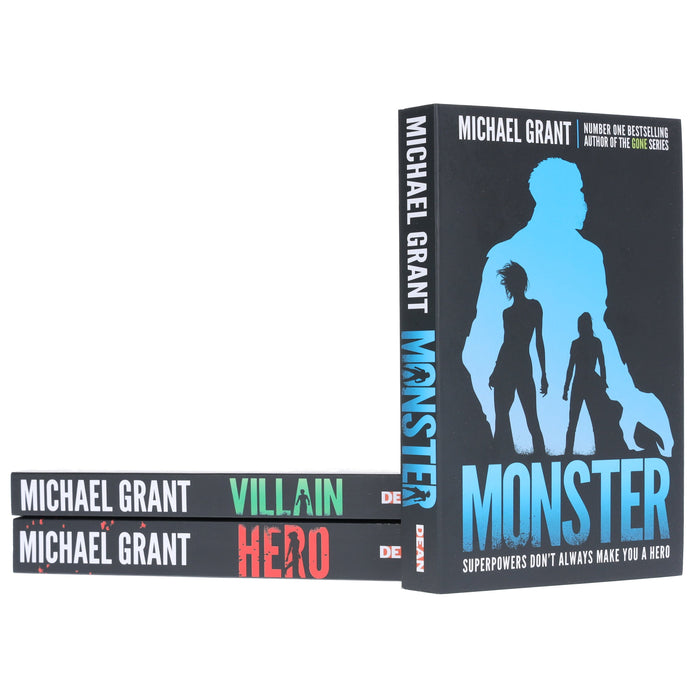 The Monster Series By Michael Grant 3 Books Collection Set - Ages 12+ - Paperback Young Adult HarperCollins Publishers