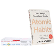 The Courage to be Disliked, The Courage to be Happy & Atomic Habits 3 Book Collection Set - Non Fiction - Paperback B2D DEALS Various