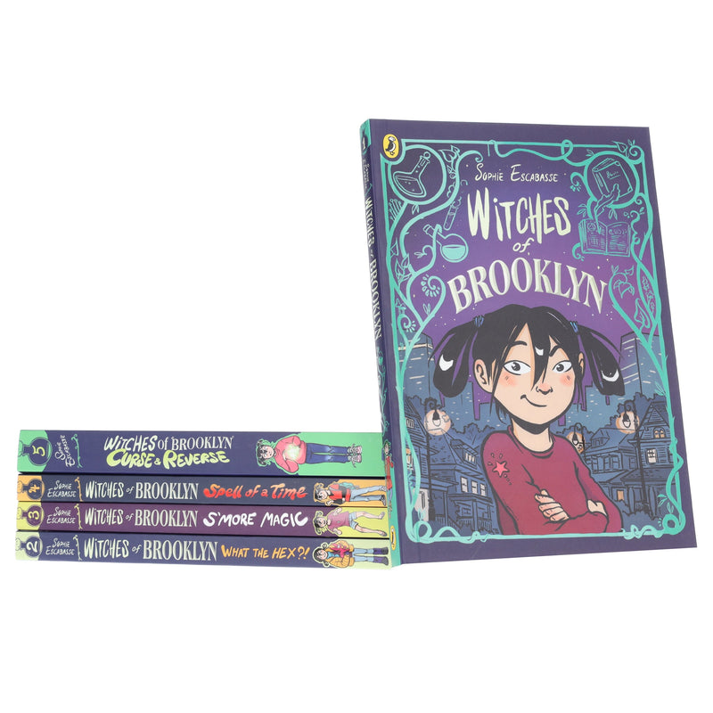 Witches of Brooklyn Graphic Novel Series by Sophie Escabasse 5 Books Collection Set - Ages 7-14 - Paperback Graphic Novels Penguin Random House