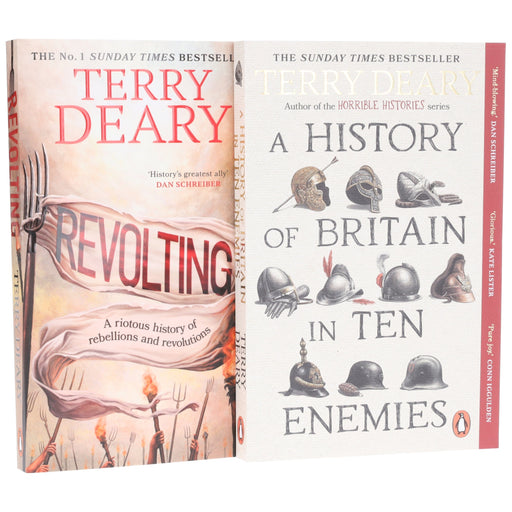 Terry Deary Collection 2 Books Set - Non Fiction - Paperback Non-Fiction Penguin Random House