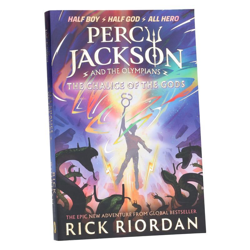 The Chalice of the Gods (Percy Jackson and the Olympians Series) by Rick Riordan - Ages 9+ - Paperback 9-14 Penguin
