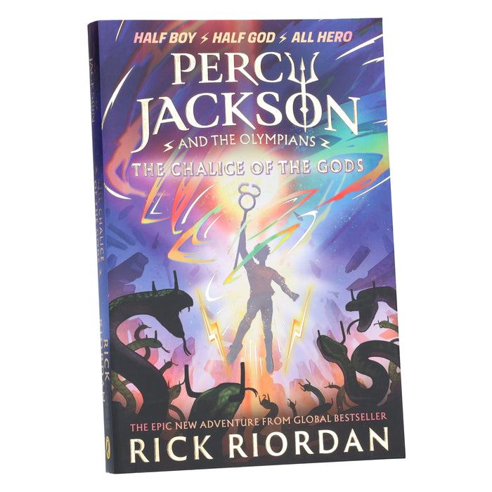 The Chalice of the Gods (Percy Jackson and the Olympians Series) by Rick Riordan - Ages 9+ - Paperback 9-14 Penguin