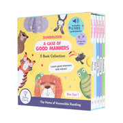 A Case of Good Manners: Symbolised 5 Books Collection Box Set With Free Audio - Ages 5-7 - Board Book 5-7 Every Cherry Publishing