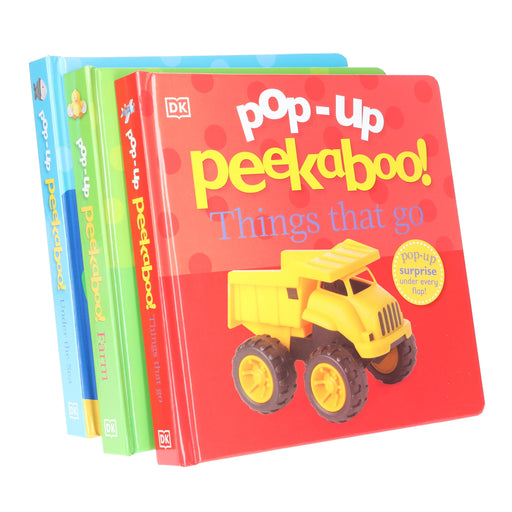 Pop-Up Peekaboo! 3 Books Collection Set - Ages 2-4 - Board Book 0-5 DK Children