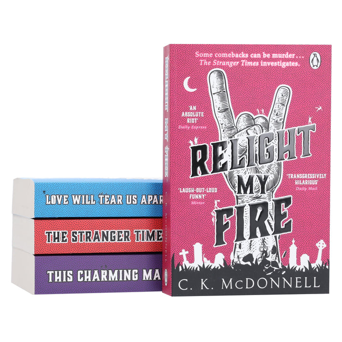 The Stranger Times Series by C. K. McDonnell 4 Books Collection Set - Fiction - Paperback Fiction Penguin Random House