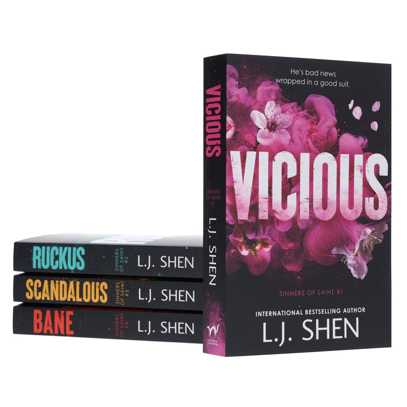 Sinners of Saint Series by L.J. Shen 4 Books Collection Set - Fiction - Paperback Fiction Hachette