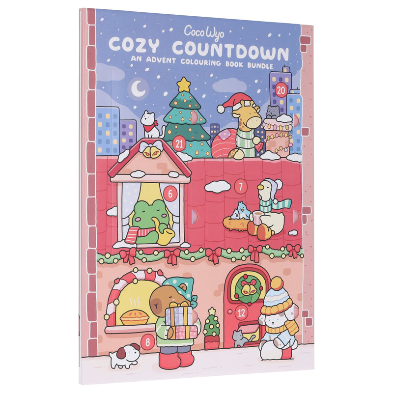 Coco Wyo: Cozy Countdown - An Advent Colouring Book Bundle (Contains 24 Books) - Ages 7+ - Paperback 9-14 Penguin Random House