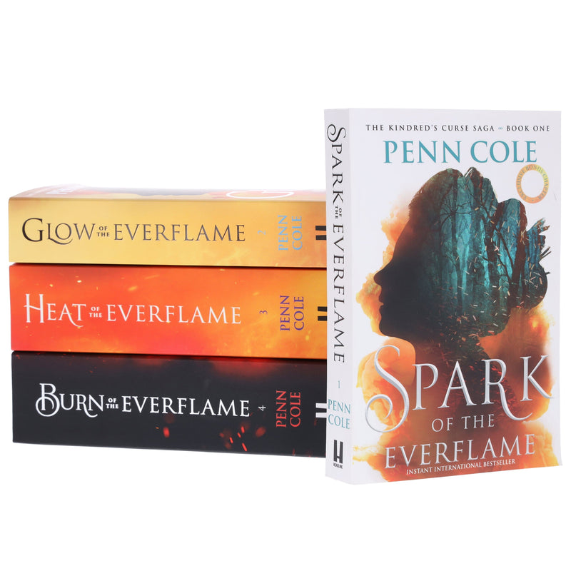 The Kindred's Curse Saga by Penn Cole 4 Books Collection Set - Fiction - Paperback Fiction Hachette
