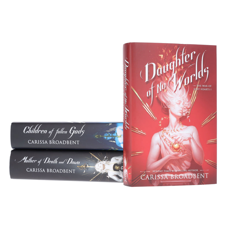 The War of Lost Hearts Trilogy by Carissa Broadbent 3 Books Collection Set - Fiction - Hardback Fiction Macmillan