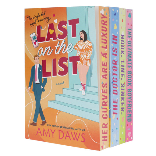 Wait With Me Series by Amy Daws 4 Book Sprayed Edges Collection Set - Fiction - Paperback Fiction Mira Books