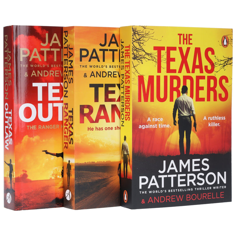 The Texas Ranger Series (Book 1-3) by James Patterson 3 Books Collection Set - Fiction - Paperback Fiction Penguin