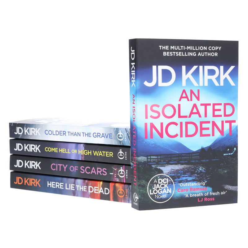 DCI Logan Crime Thrillers (Book 11-15) by JD Kirk 5 Books Collection Set - Fiction - Paperback Fiction Canelo