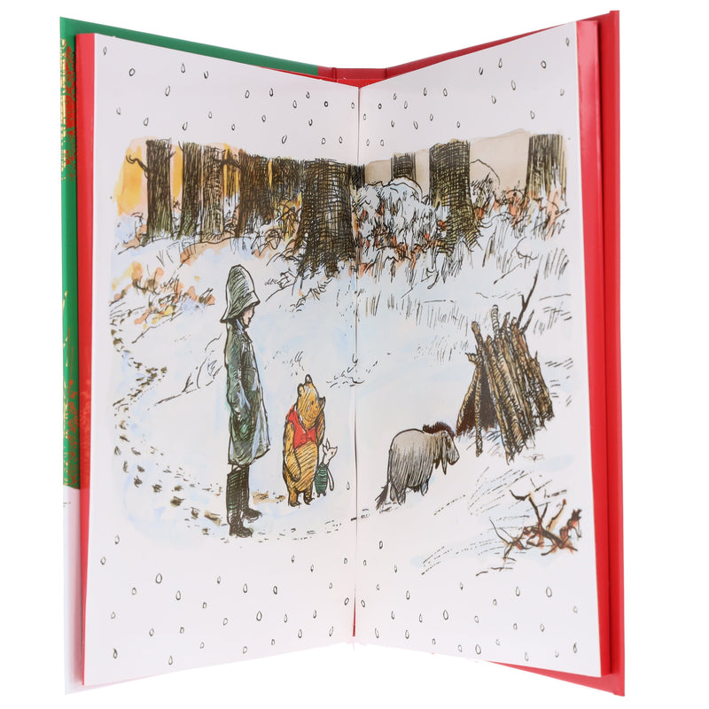 Winnie-The-Pooh: Advent Calendar Book Collection 24 Days of the Original Stories and Poetry by A.A. Milne & E.H. Shepard - Ages 5+ - Paperback 5-7 HarperCollins Publishers