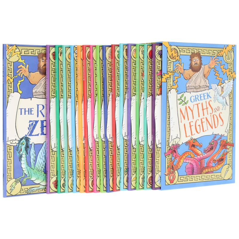 Greek Myths and Legends by Claudia Martin 16 Books Collection Box Set - Ages 7-11 - Paperback 7-9 Arcturus Publishing Ltd
