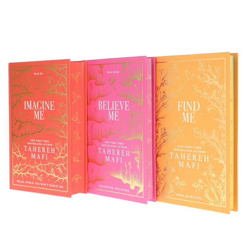 Shatter Me (Book 6-8) Collector's Edition by Tahereh Mafi 3 Book Sprayed Edges Collection Set - Ages 14+ - Hardback Fiction HarperCollins Publishers