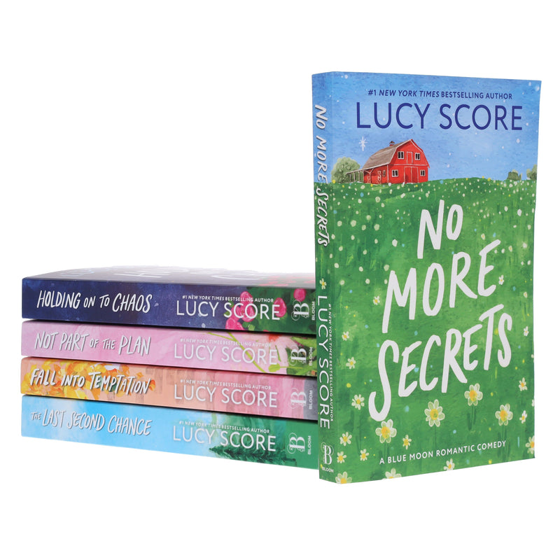 A Blue Moon Romantic Comedy Series by Lucy Score 5 Books Collection Set - Fiction - Paperback Fiction Bloom Books