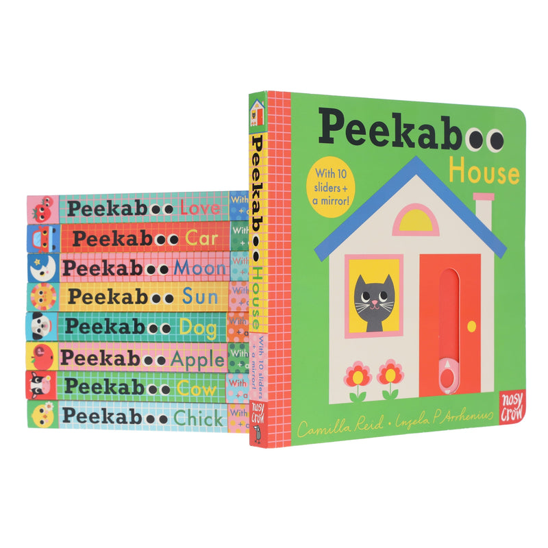 Peekaboo by Camilla Reid Illustrated 9 Books Collection Set - Ages 0-5 - Board Book 0-5 Nosy Crow Ltd