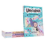 Unicornia Series: A Magical Unicorn School Fiction Story for Kids by Ana Punset Illustrated 4 Books Collection Set - Ages 5-10 - Paperback 5-7 Walker Books