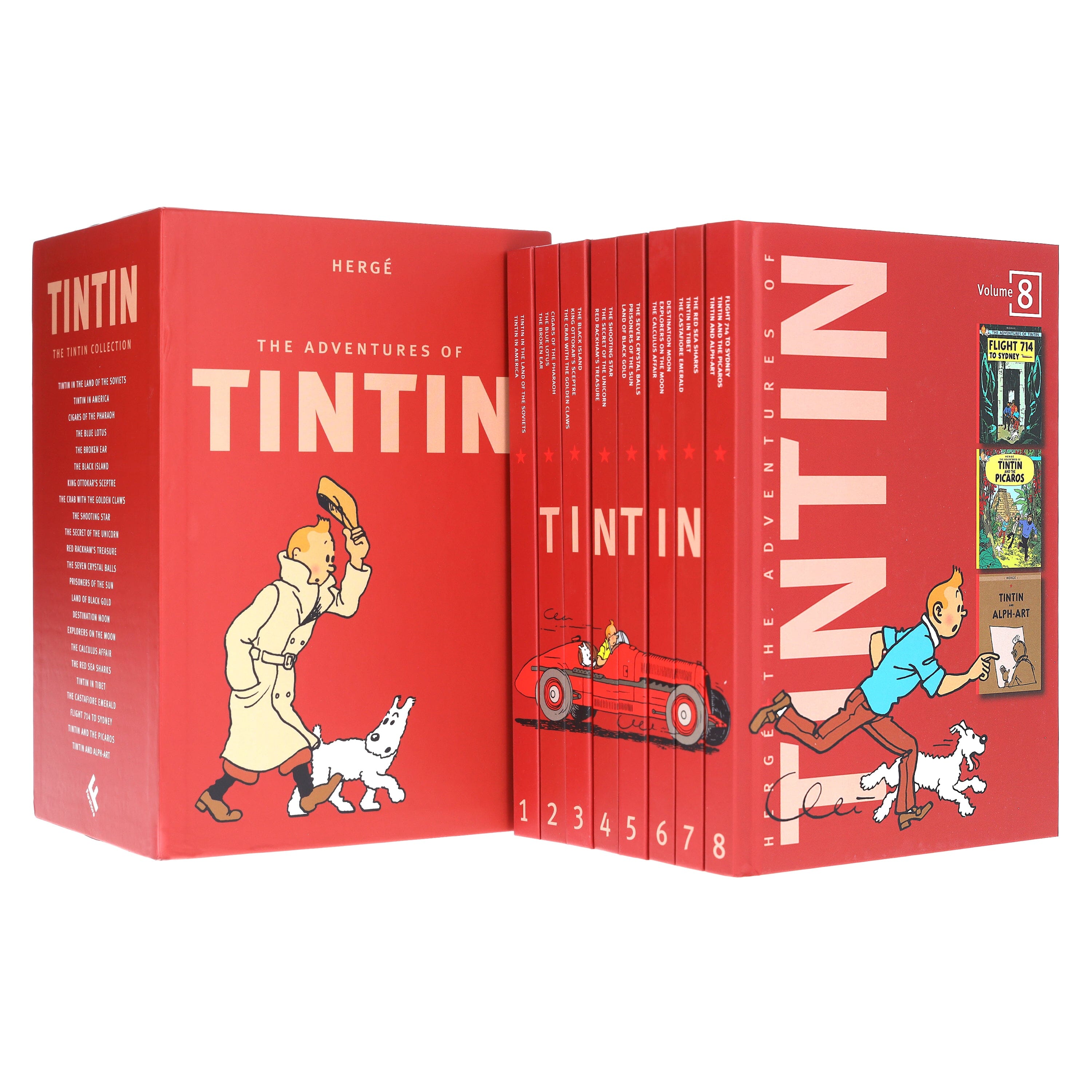 Adventures of Tintin by Hergé: Compact Edition — Books2Door