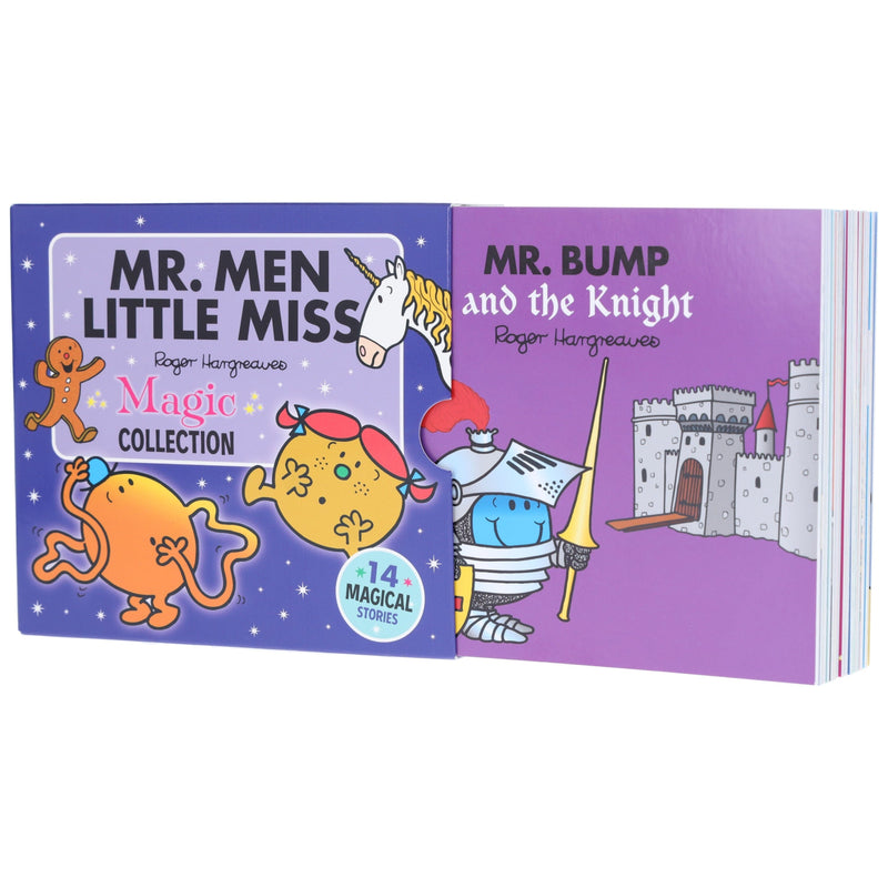 Mr. Men Little Miss Magic Collection by Roger Hargreaves 14 Magical Stories Box Set - Ages 3+ - Paperback 3-5 HarperCollins Publishers