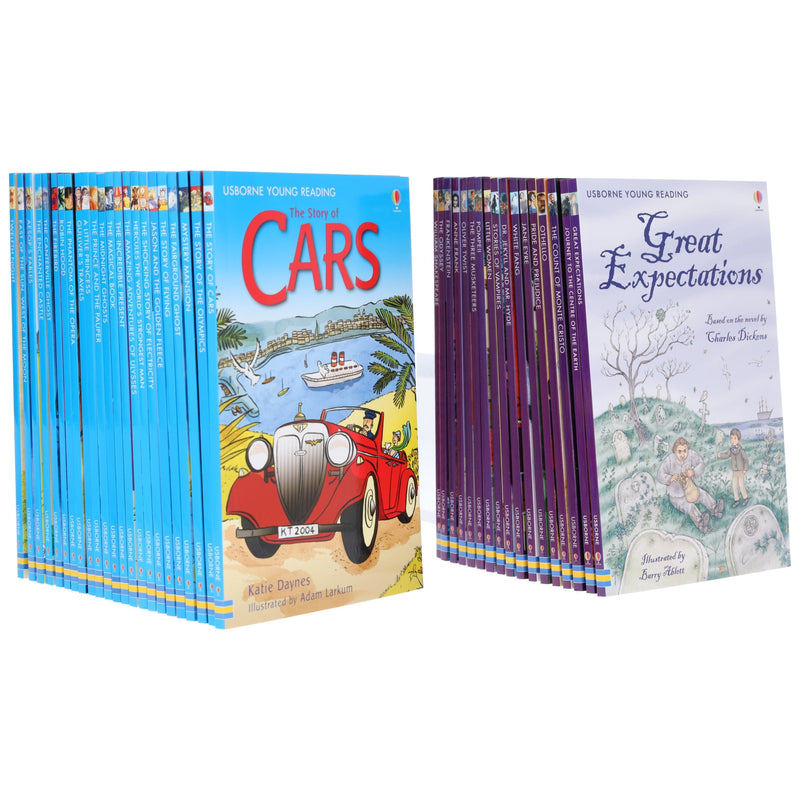The Usborne Reading Collection for Confident Readers 40 Books Collection Box Set - Ages 5-7 - Paperback 5-7 Usborne Publishing Ltd