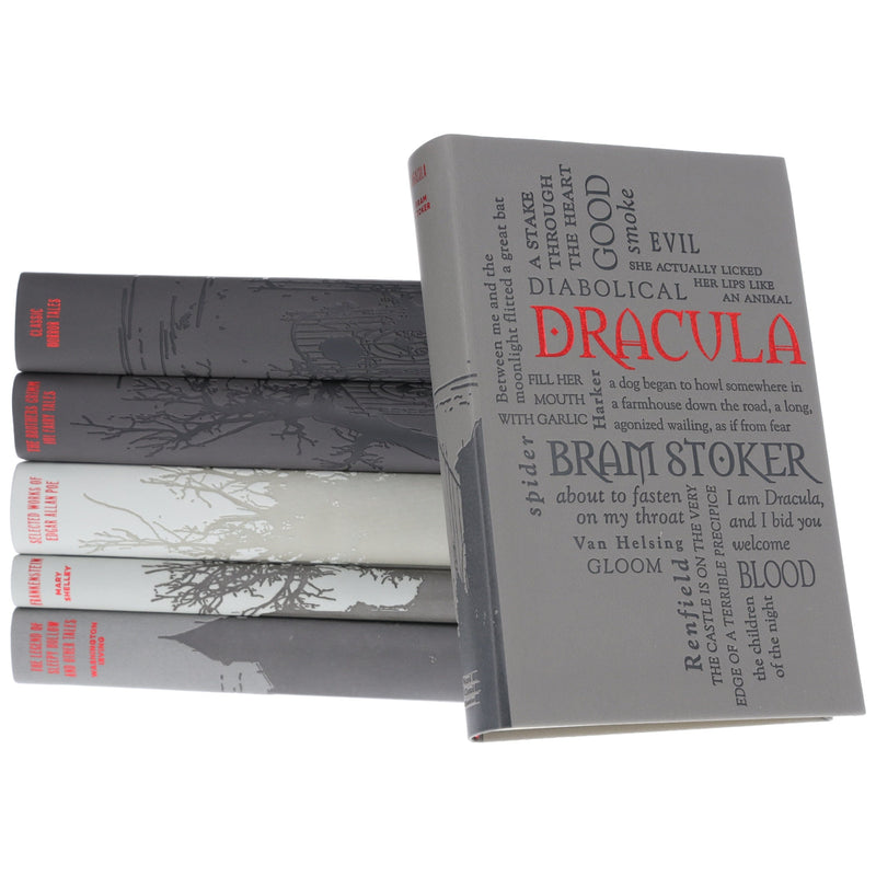 Word Cloud Classics: Horror Collection by Various 6 Books Collection Box Set - Fiction - Paperback/Flexibound Fiction Canterbury Classics