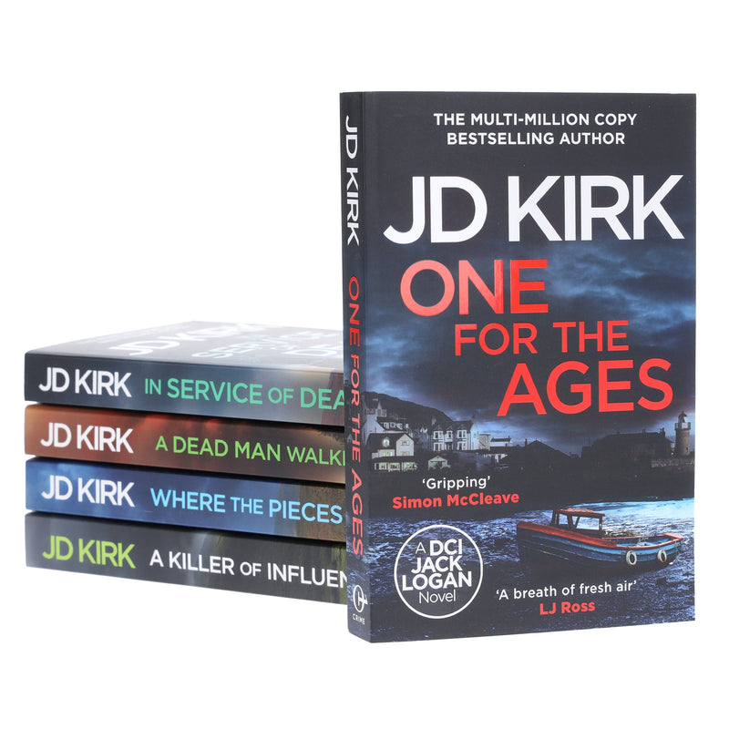 DCI Logan Crime Thrillers (Book 16-20) by JD Kirk 5 Books Collection Set - Fiction - Paperback Fiction Canelo