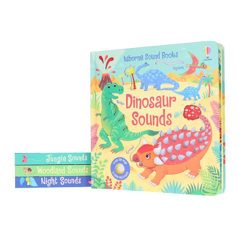 Usborne Sound Books by Sam Taplin 4 Books Collection Set - Ages 0-5 - Board Book 0-5 Usborne Publishing Ltd