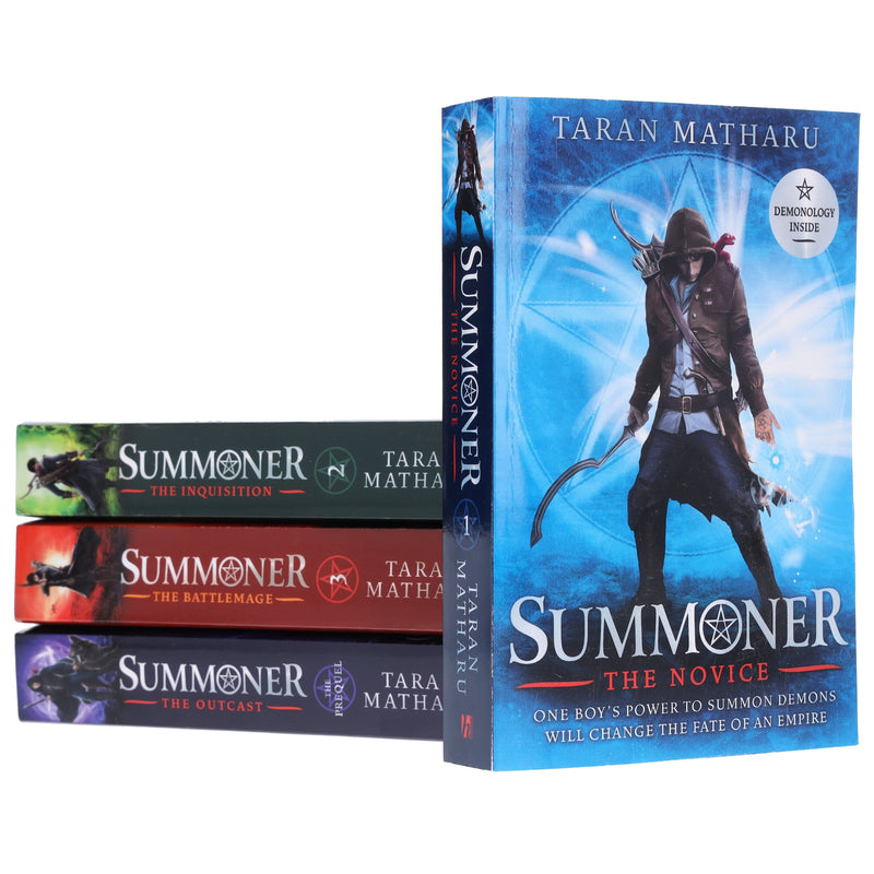 Summoner Series by Taran Matharu 4 Books Collection Set - Ages 12+ - Paperback Young Adult Hachette