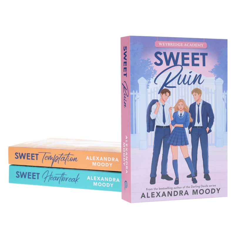 Weybridge Academy by Alexandra Moody 3 Books Collection Set - Ages 14+ - Paperback Young Adult HarperCollins Publishers