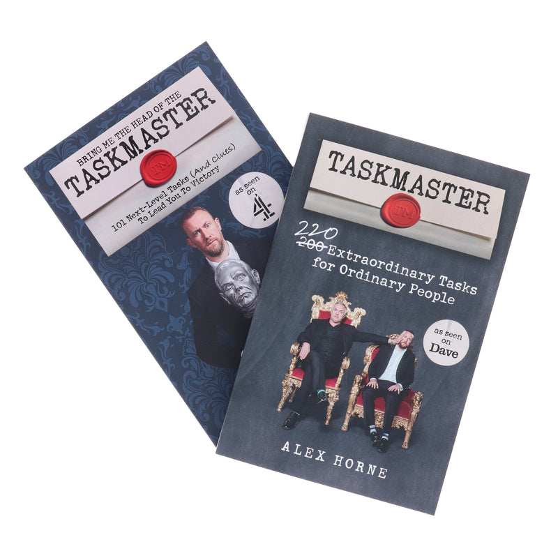 Taskmaster by Alex Horne 2 Books Collection Set - Non Fiction - Paperback Non-Fiction BBC Books/Ebury Spotlight