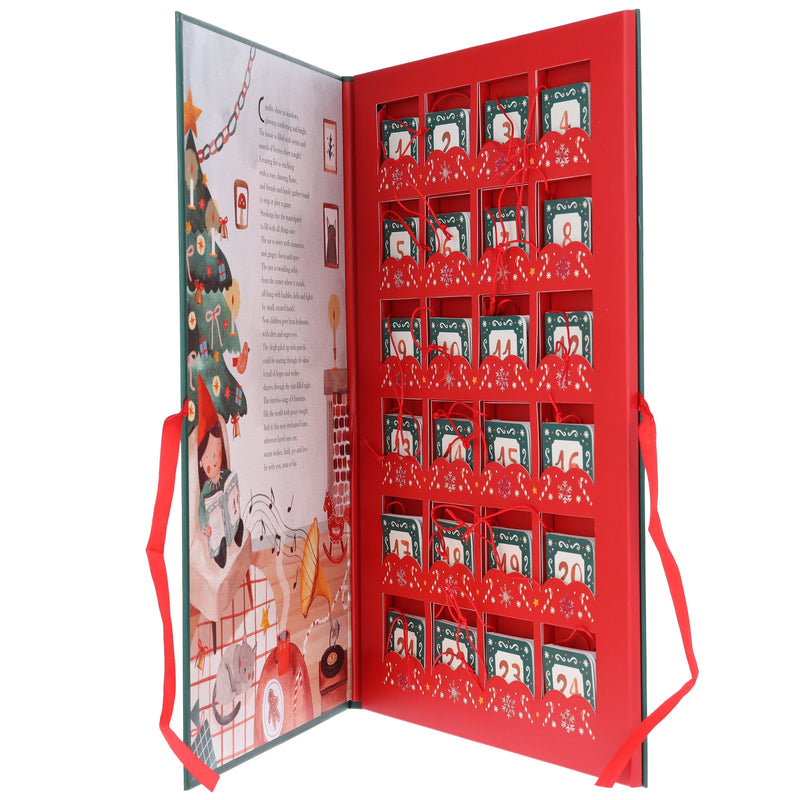 Advent Calendar by Alice Pasinetti 24 Little Books to Count down to Christmas - Ages 3+ - Hardback 3-5 Sassi