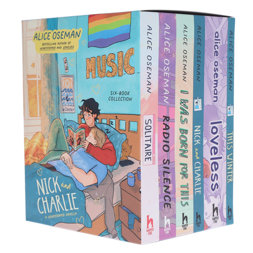 Alice Oseman Collection (Solitaire, Radio Silence, I Was Born For This, Loveless, Nick and Charlie, This Winter) 6 Books Box Set - Ages 13+ - Paperback Fiction HarperCollins Publishers