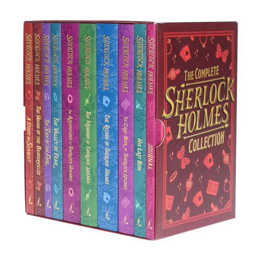 The Complete Collection of Sherlock Holmes 10 Books Box Set by Sweet Cherry Publishing - Fiction - Paperback Fiction Sweet Cherry Publishing