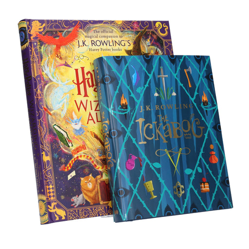 The Ickabog & The Harry Potter Wizarding Almanac By J.K. Rowling 2 Books Collection Set - Ages 7+ - Hardback 7-9 Hachette