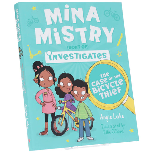 Mina Mistry Investigates Book 3: The Case of the Bicycle Thief by Angie Lake - Ages 7-9 - Paperback 7-9 Sweet Cherry Publishing