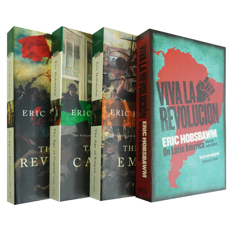 Eric Hobsbawm 4 Books Collection Set - Non Fiction - Paperback Non-Fiction Abacus