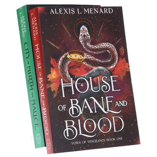 Vows of Vengeance Series by Alexis L. Menard 2 Books Collection Set - Fiction - Paperback Fiction Second Sky