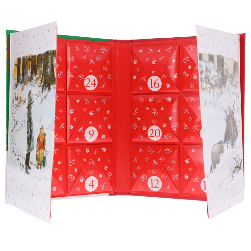 Winnie-The-Pooh: Advent Calendar Book Collection 24 Days of the Original Stories and Poetry by A.A. Milne & E.H. Shepard - Ages 5+ - Paperback 5-7 HarperCollins Publishers