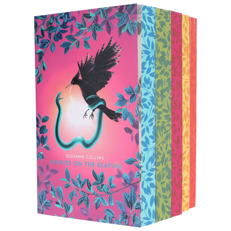 The Deluxe Hunger Games Collection by Suzanne Collins 5 Books Box Set - Ages 13+ - Paperback (Patterned Edge) Fiction Scholastic