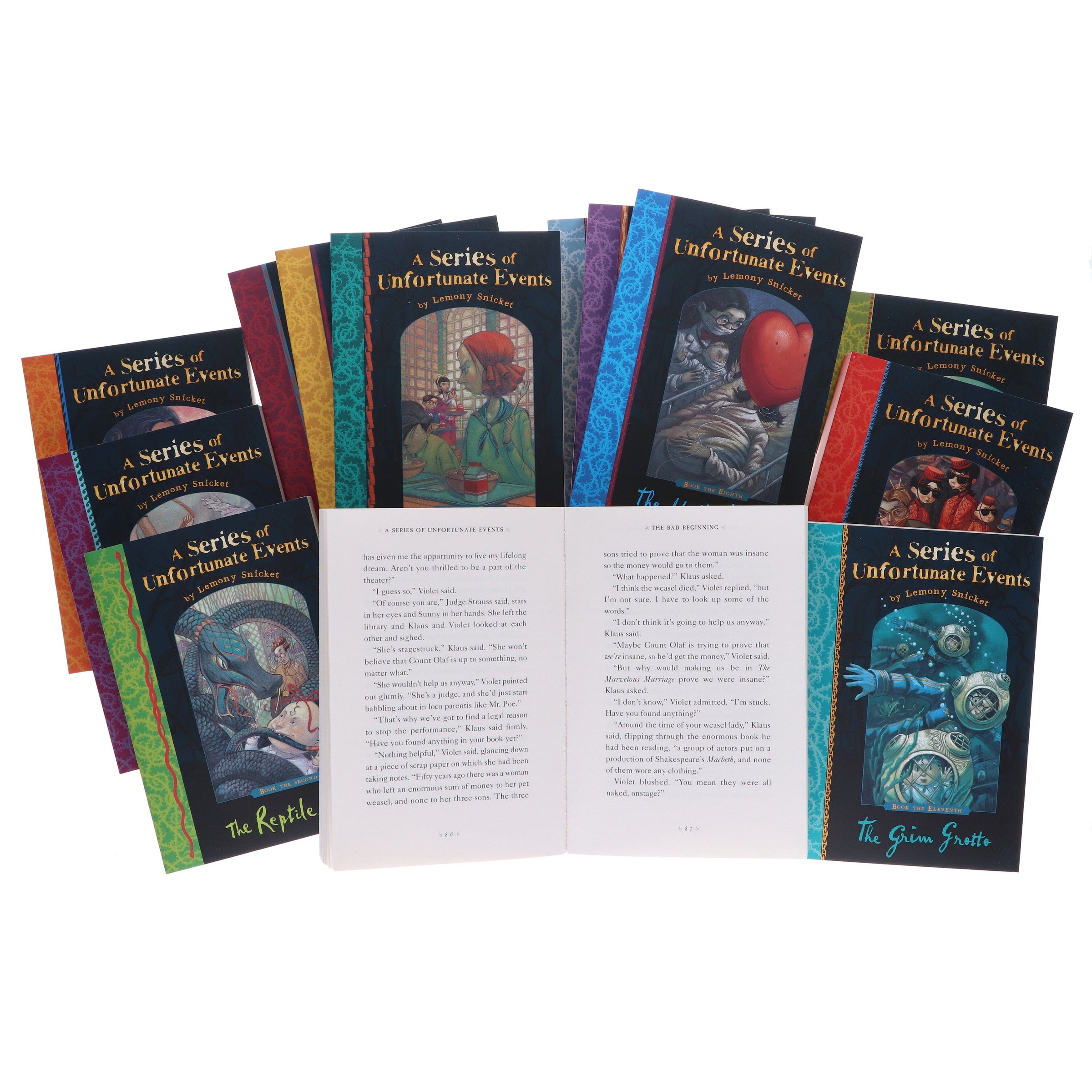 A Series of Unfortunate Events 13 Books Set — Books2Door