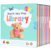 Baby's Very First Library By DK 18 Board Books Set- Ages 0-5 - Board Book 0-5 Dorling Kindersley Ltd