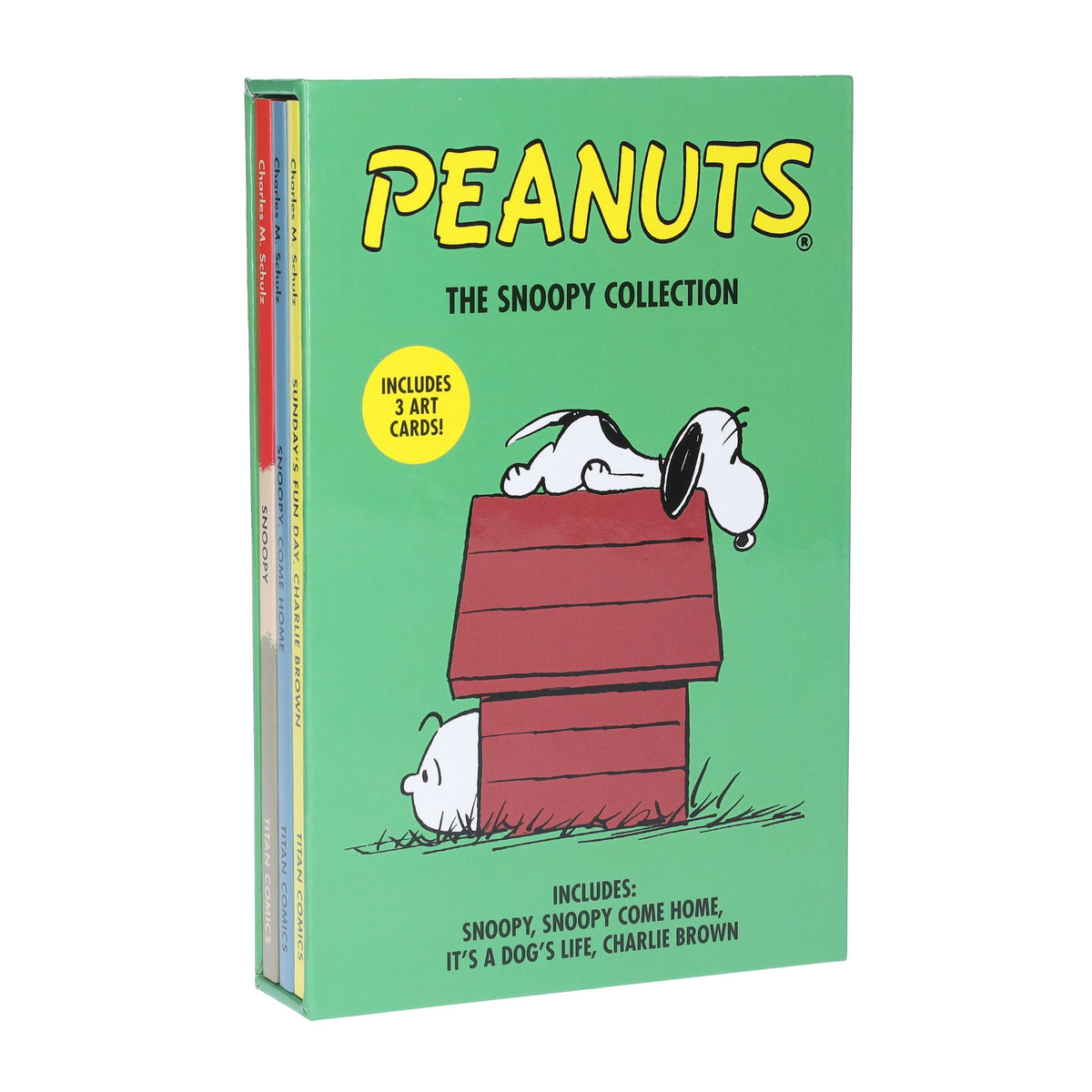 Peanuts: The Snoopy Collection (Includes 3 Art Cards!) 3 Books Boxed S ...