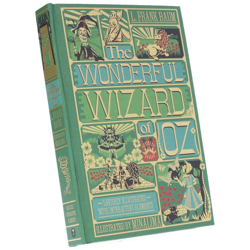 The Wonderful Wizard of Oz Interactive (MinaLima Edition) by L. Frank Baum - Fiction - Hardback (Illustrated with Interactive Elements) Fiction HarperCollins Publishers