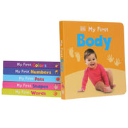 DK: My First Learning Library 6 Books Collection Box Set - Ages 0-5 - Board Book 0-5 DK