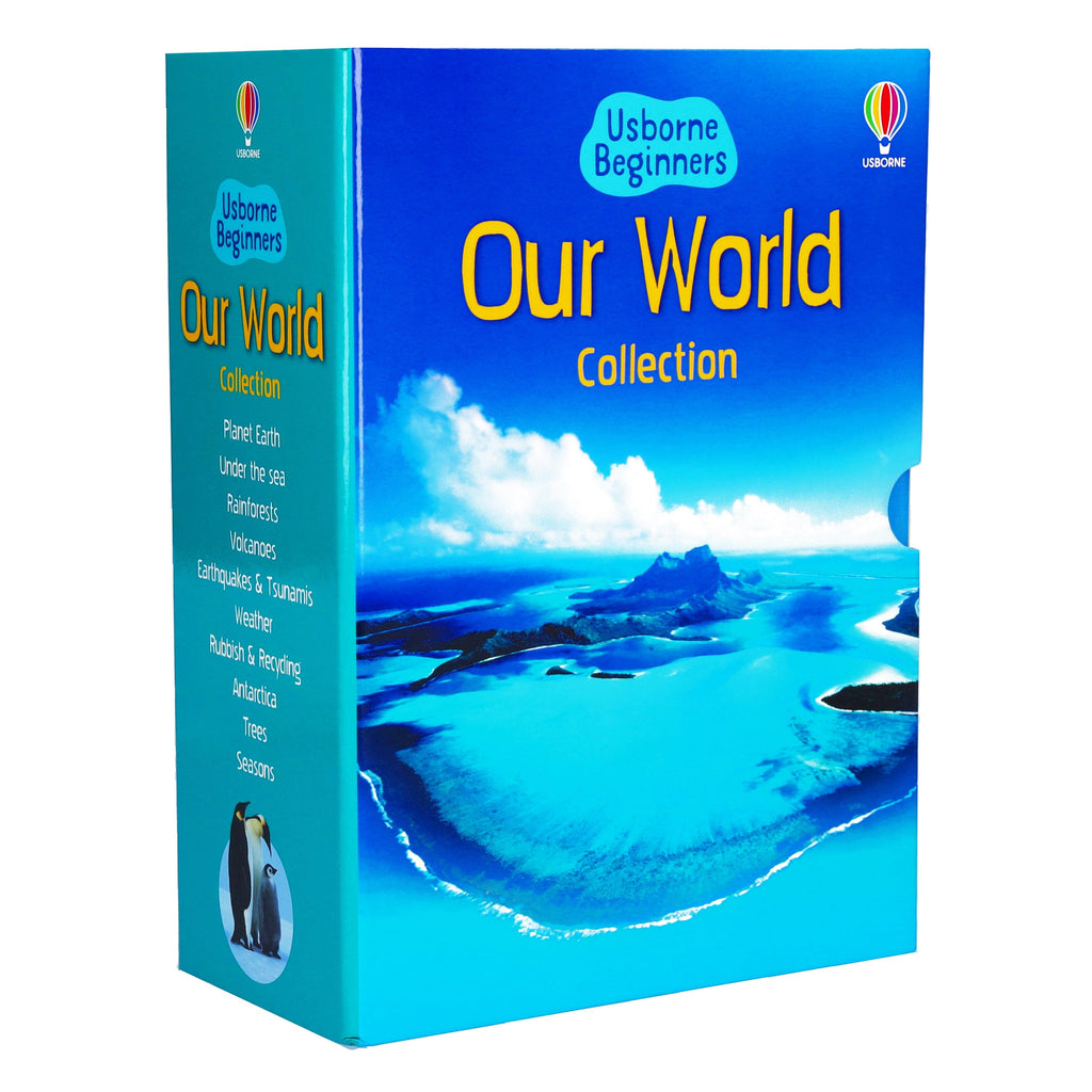 Usborne Beginners Our World Series 10 Books Collection Box Set